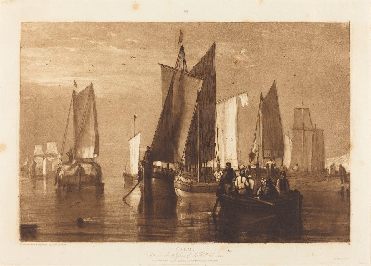 Calme - Joseph Mallord William Turner