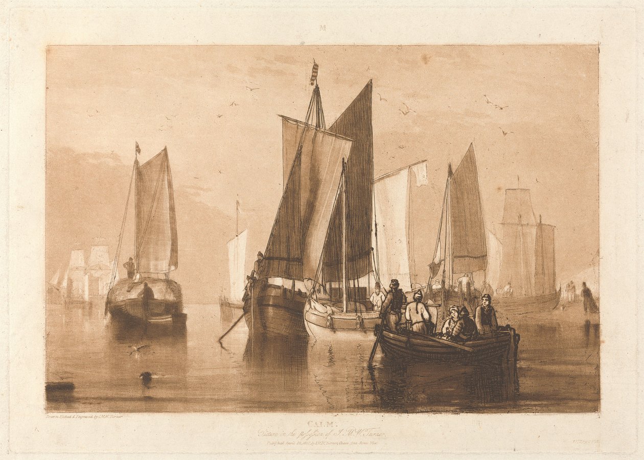 Calme - Joseph Mallord William Turner