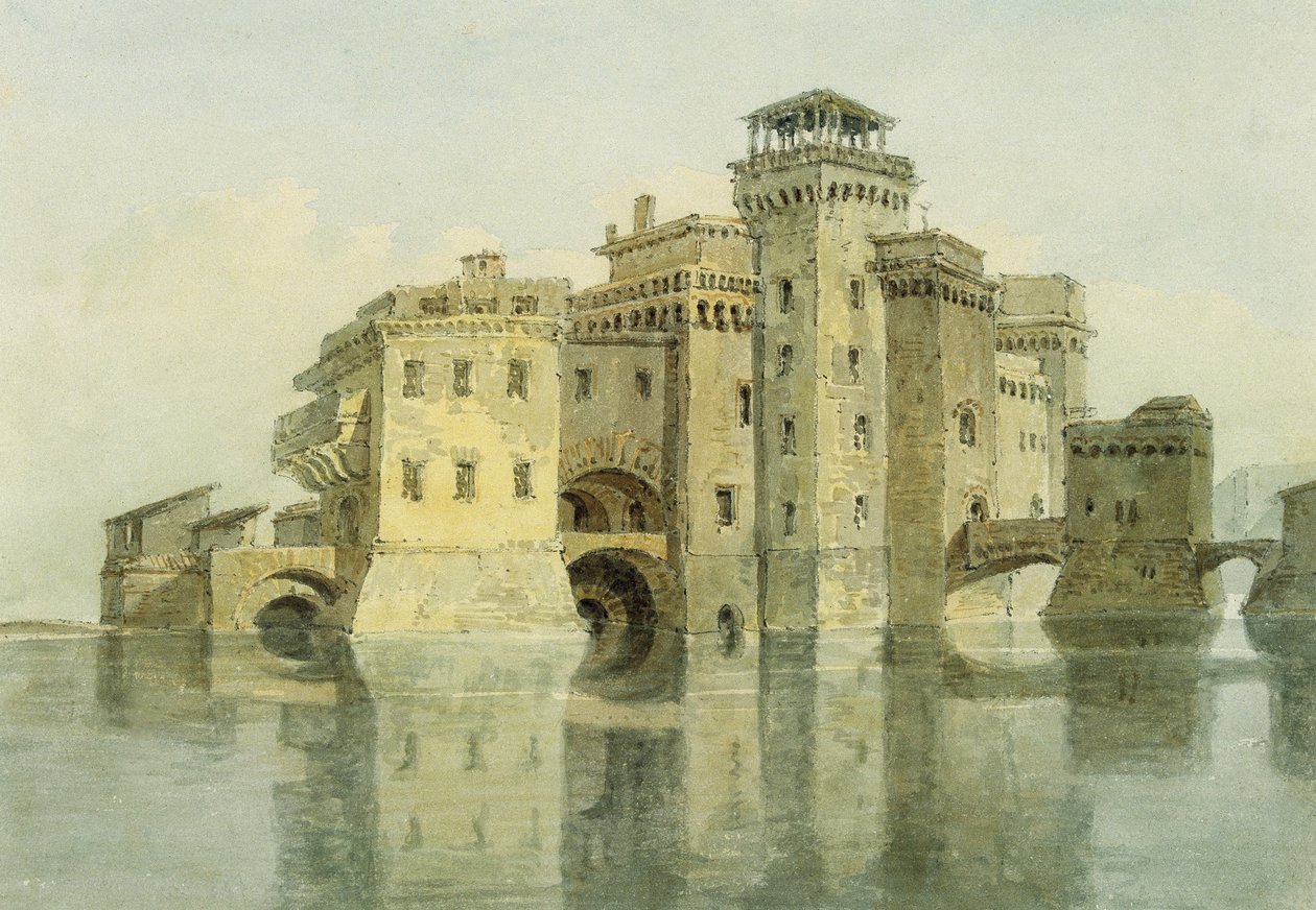 Château, date inconnue - Joseph Mallord William Turner