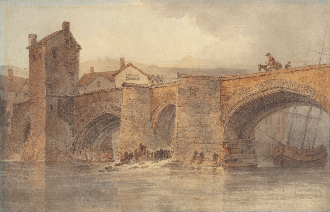 Pont de Chester - Joseph Mallord William Turner