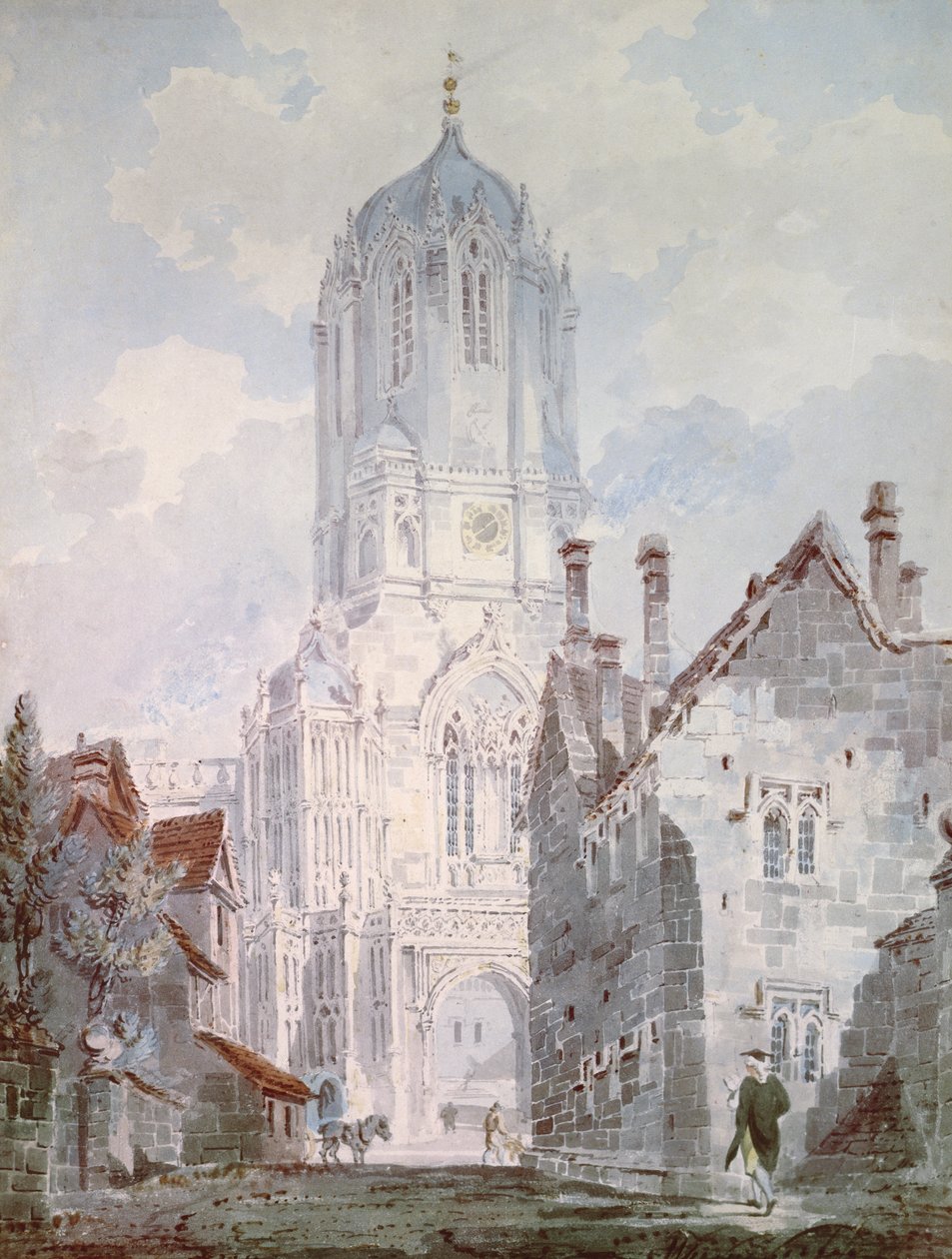 Christ Church, Oxford, 1795 - Joseph Mallord William Turner