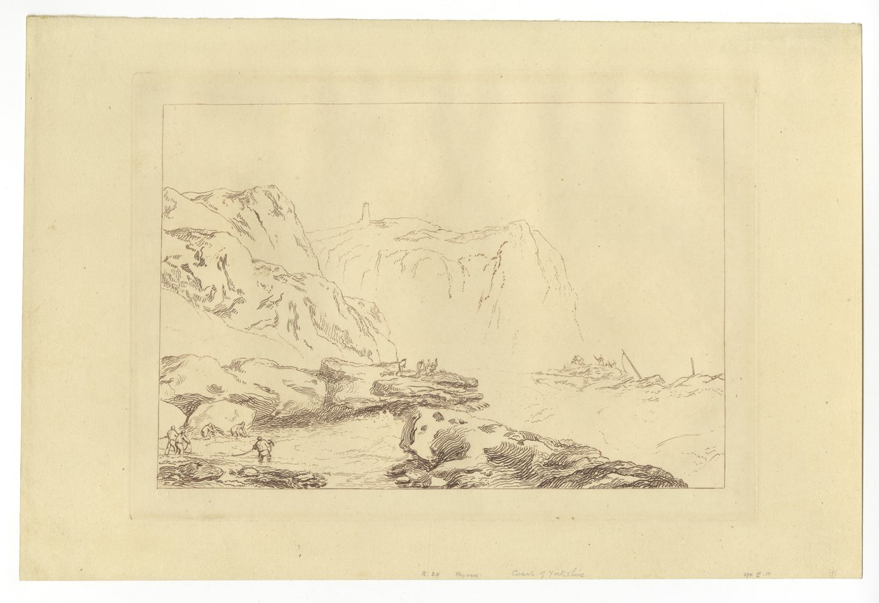 Côte du Yorkshire - Joseph Mallord William Turner