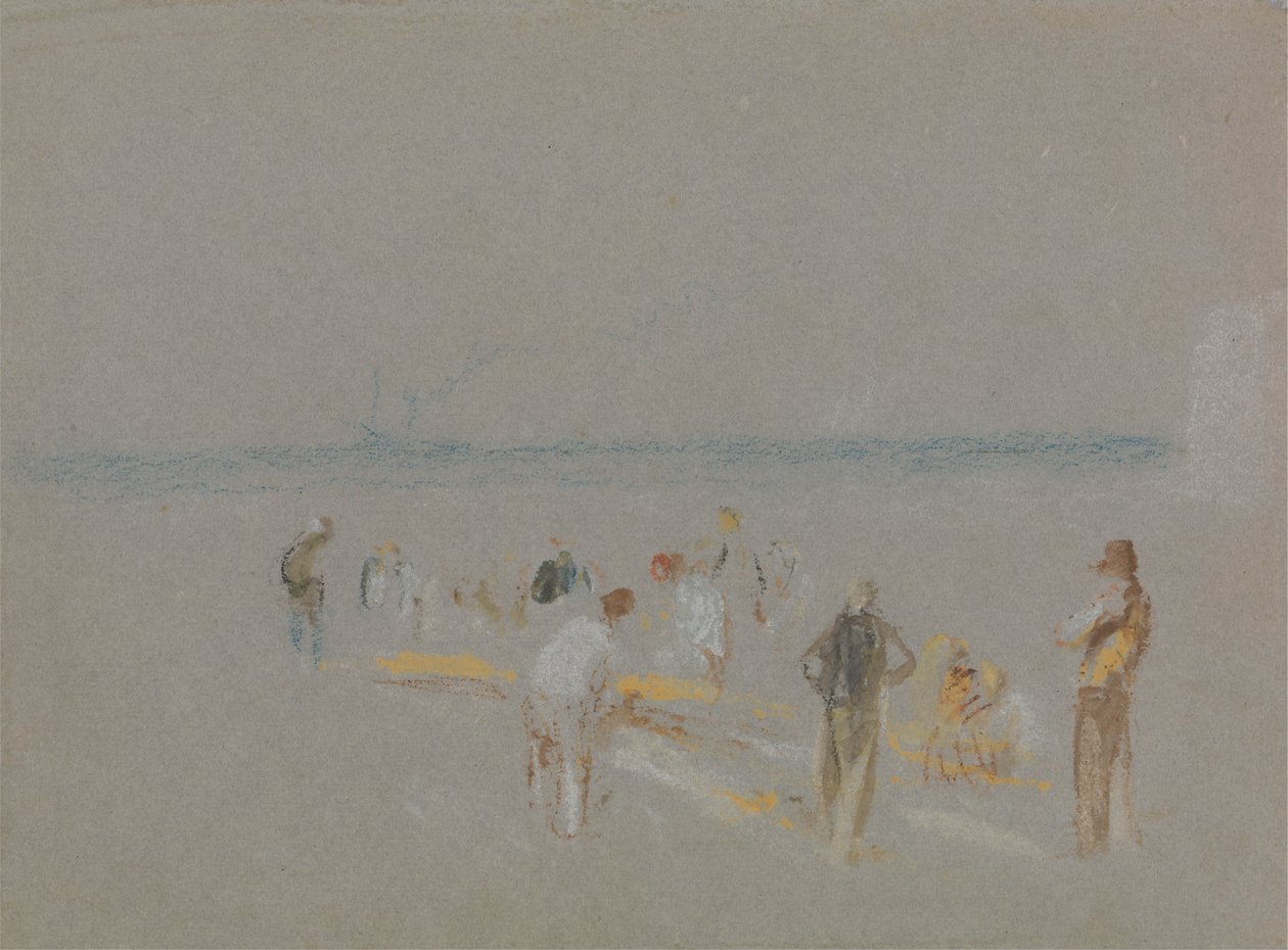 Cricket sur les bancs de Goodwin - Joseph Mallord William Turner