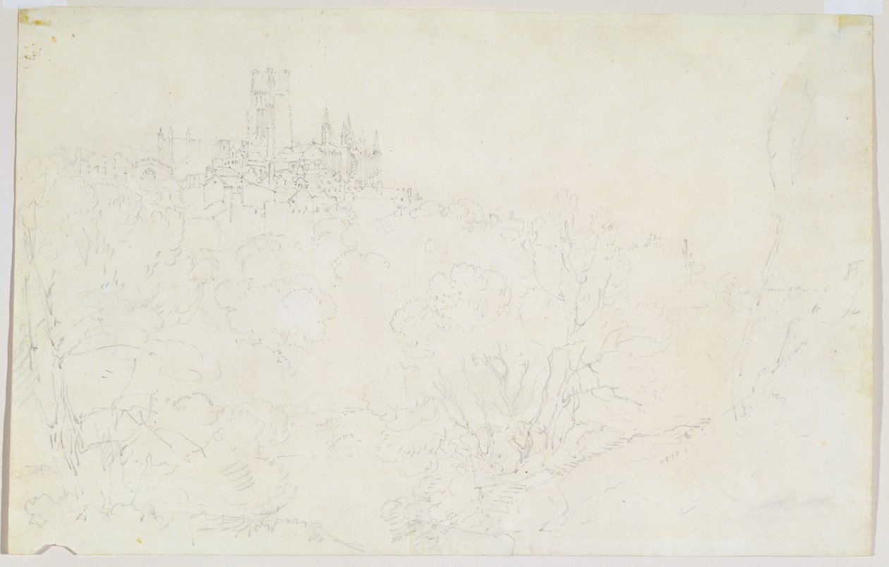 Durham, vers 1801 - Joseph Mallord William Turner