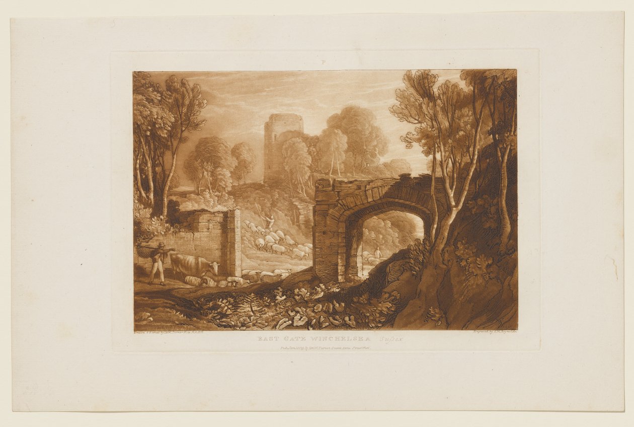Porte Est, Winchelsea, Sussex - Joseph Mallord William Turner