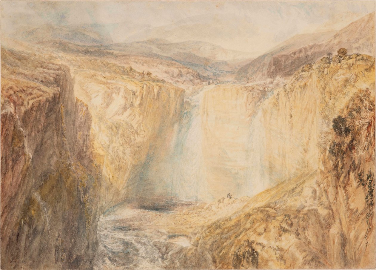 Les chutes de la Tees, Yorkshire - Joseph Mallord William Turner
