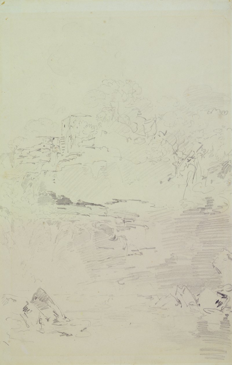 Chutes de la Clyde, c.1801 - Joseph Mallord William Turner