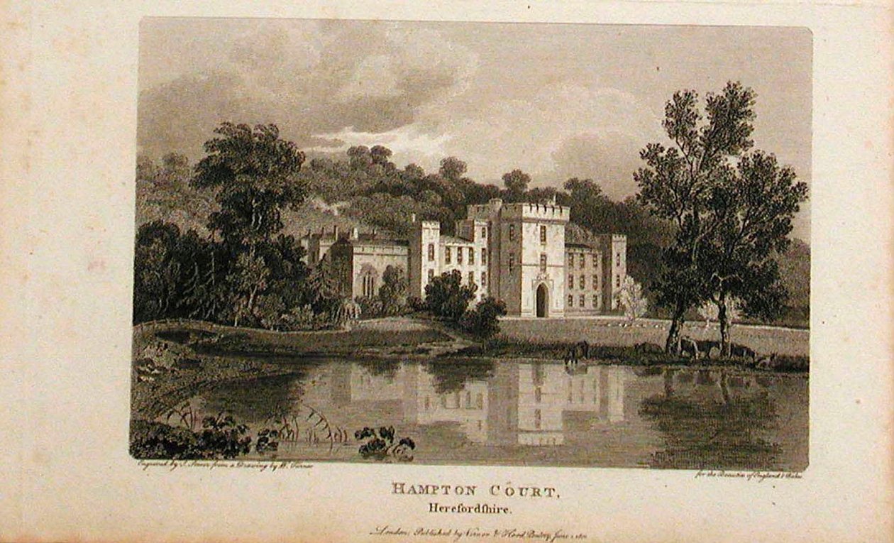 Hampton Court, Herefordshire - Joseph Mallord William Turner