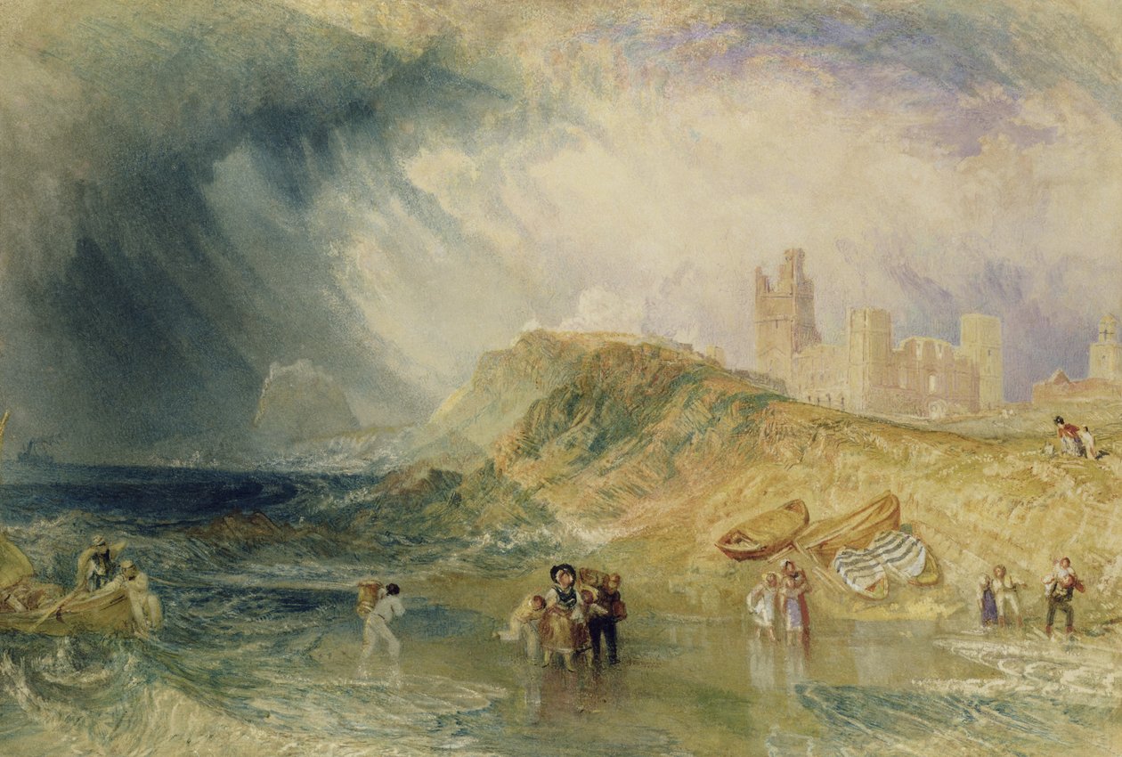 Holy Island, Northumberland, vers 1820 - Joseph Mallord William Turner
