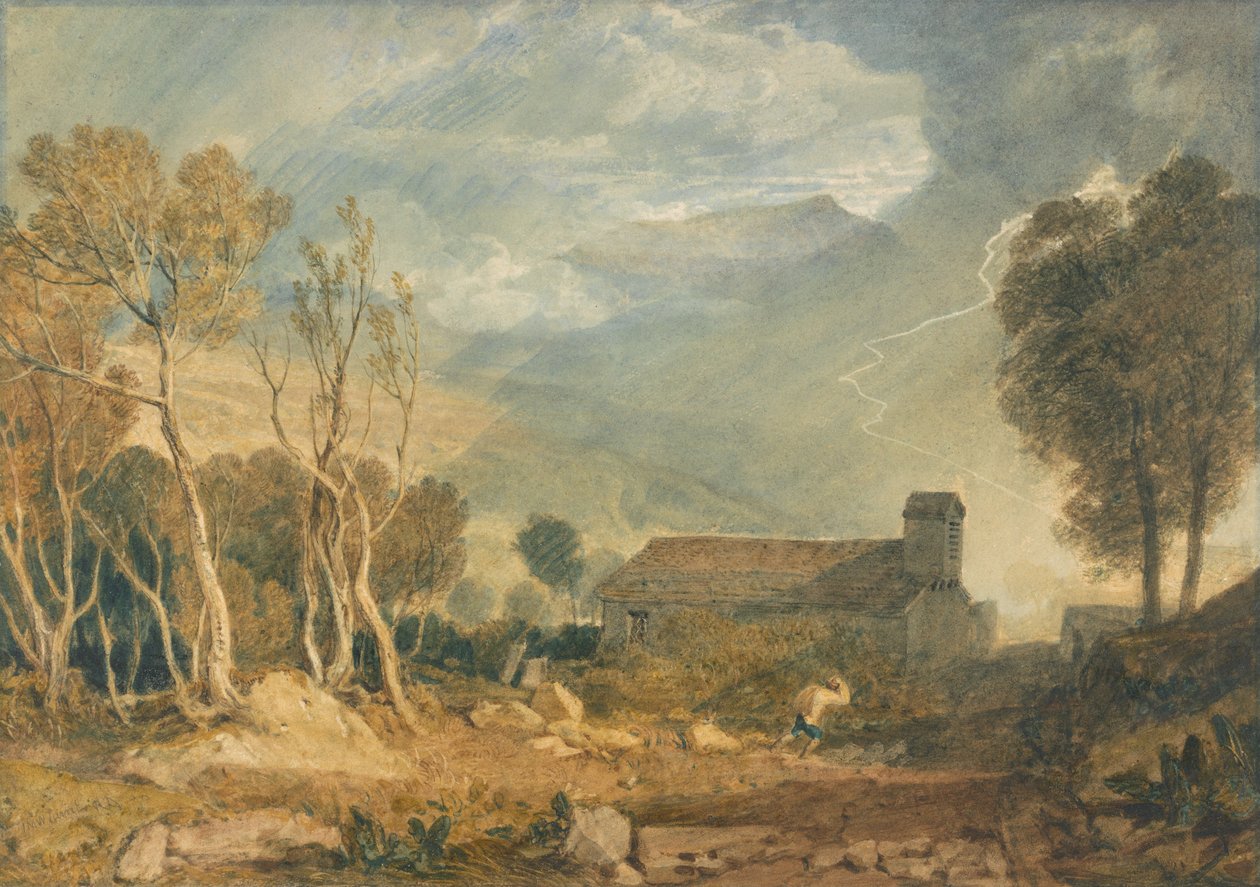 Ingleborough depuis Chapel-Le-Dale - Joseph Mallord William Turner