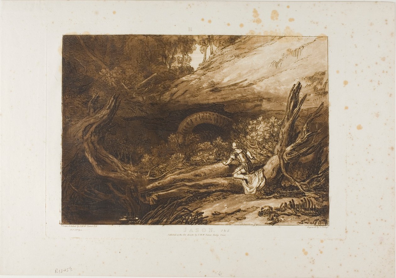 Jason, planche 6 de Liber Studiorum - Joseph Mallord William Turner