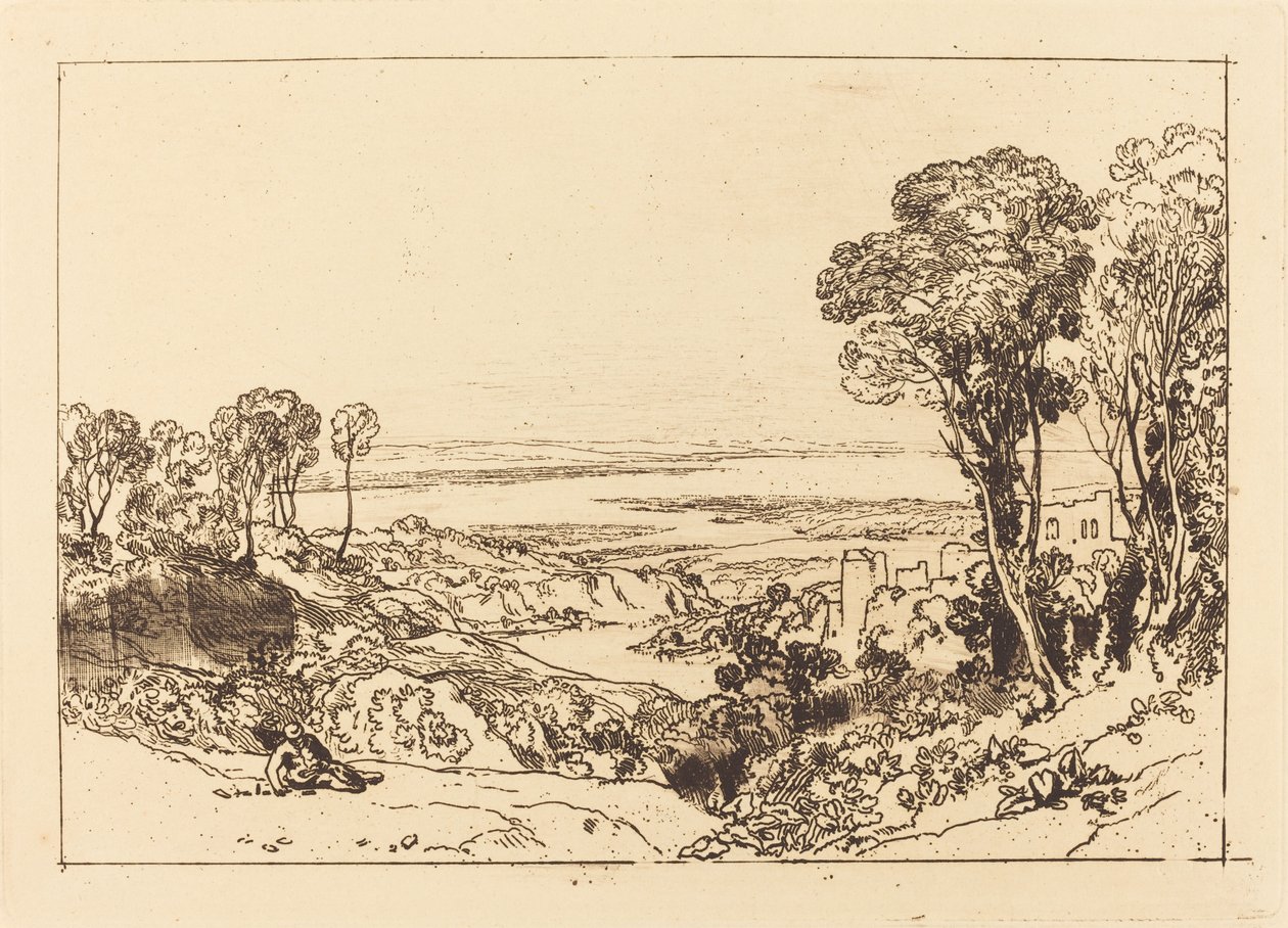 Jonction de la Severn et de la Wye - Joseph Mallord William Turner