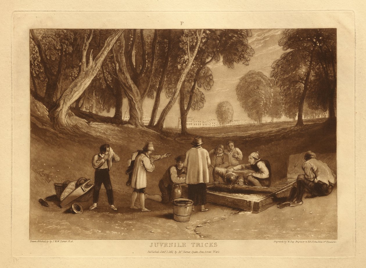 Farces de jeunesse - Joseph Mallord William Turner