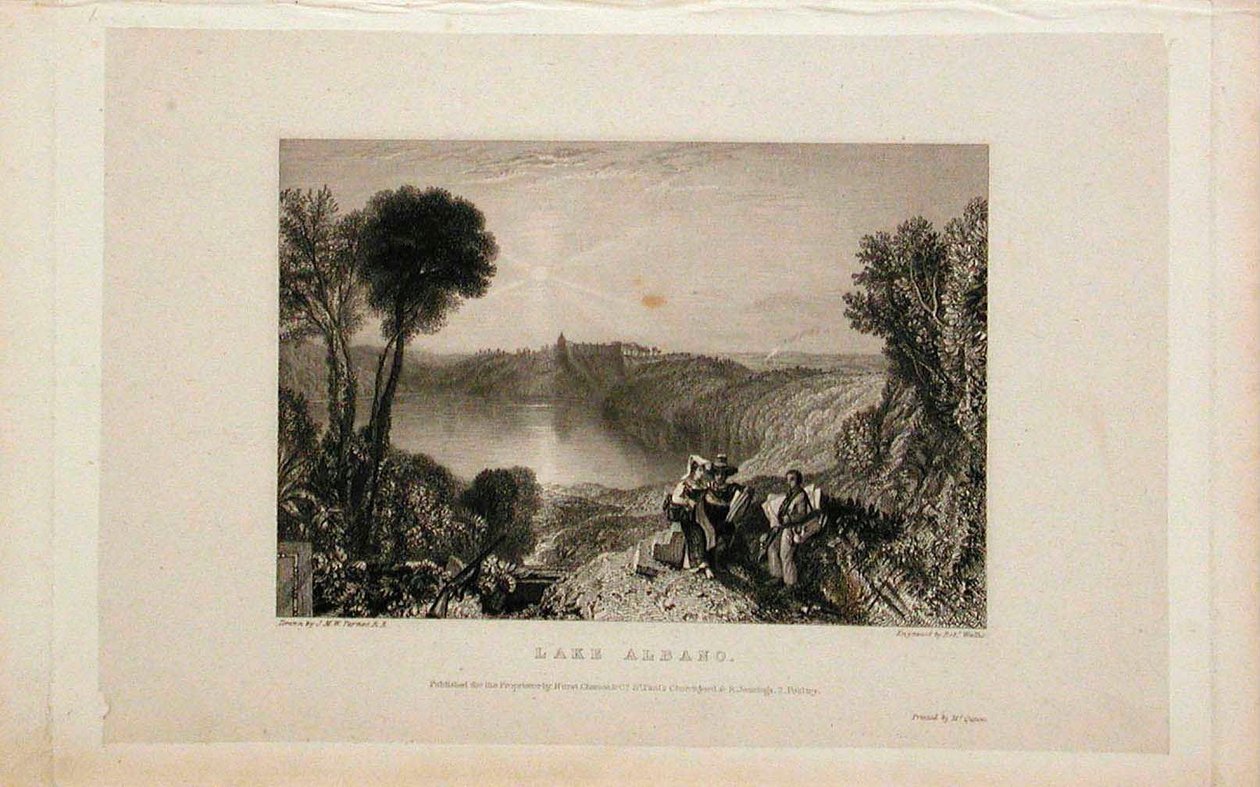 Lac Albano - Joseph Mallord William Turner