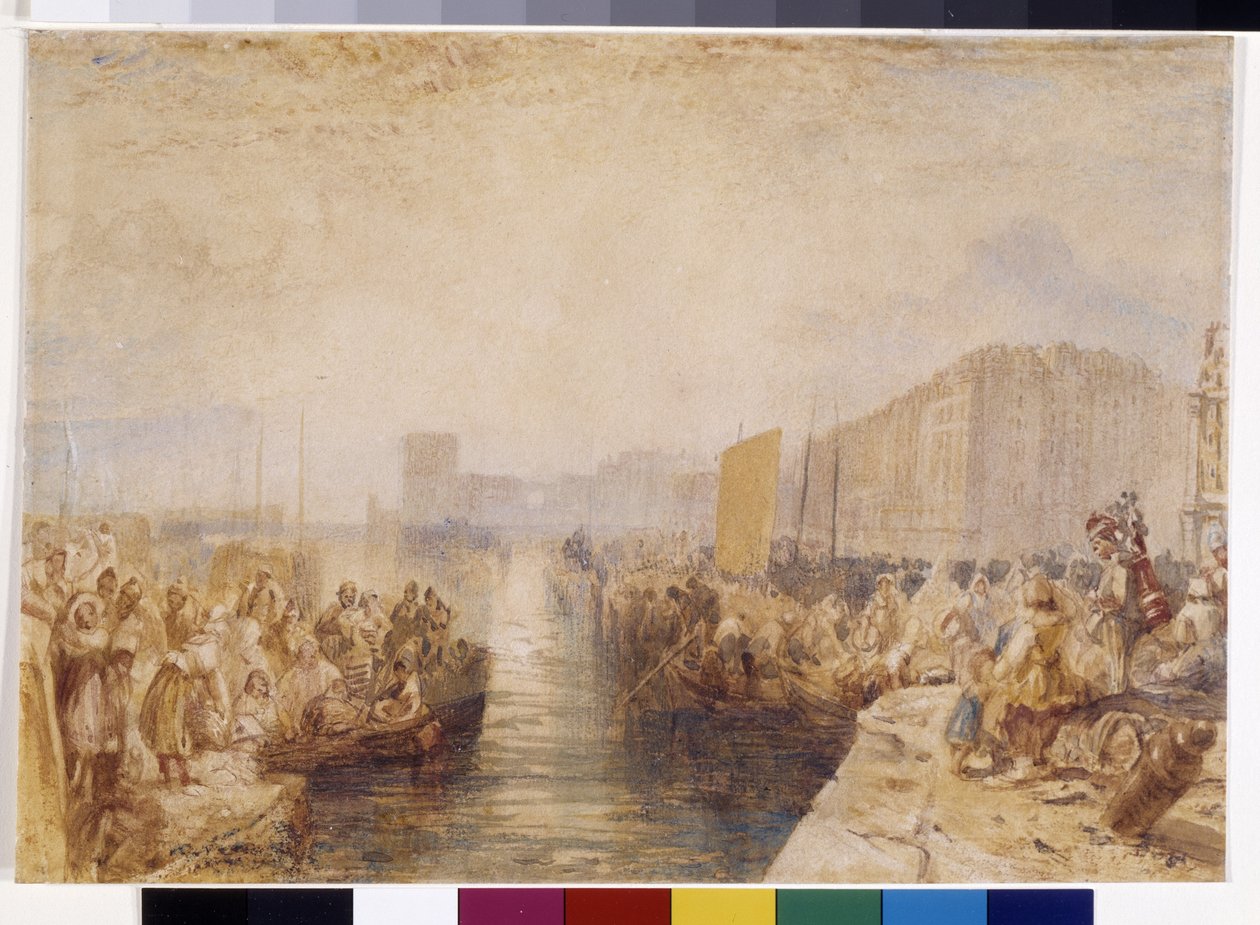 Le Havre : Coucher de soleil - Joseph Mallord William Turner