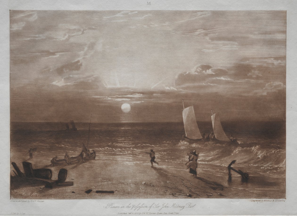 Liber Studiorum : Marine de Mildmay - Joseph Mallord William Turner