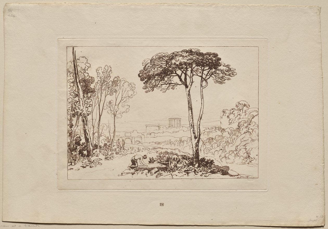 Liber Studiorum : Scène dans la Campagne - Joseph Mallord William Turner