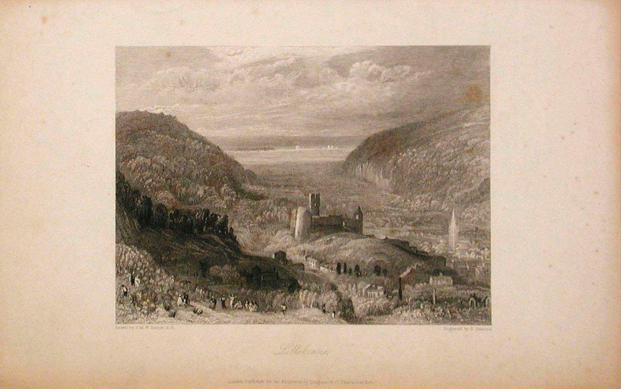Lillebonne, château et tour - Joseph Mallord William Turner