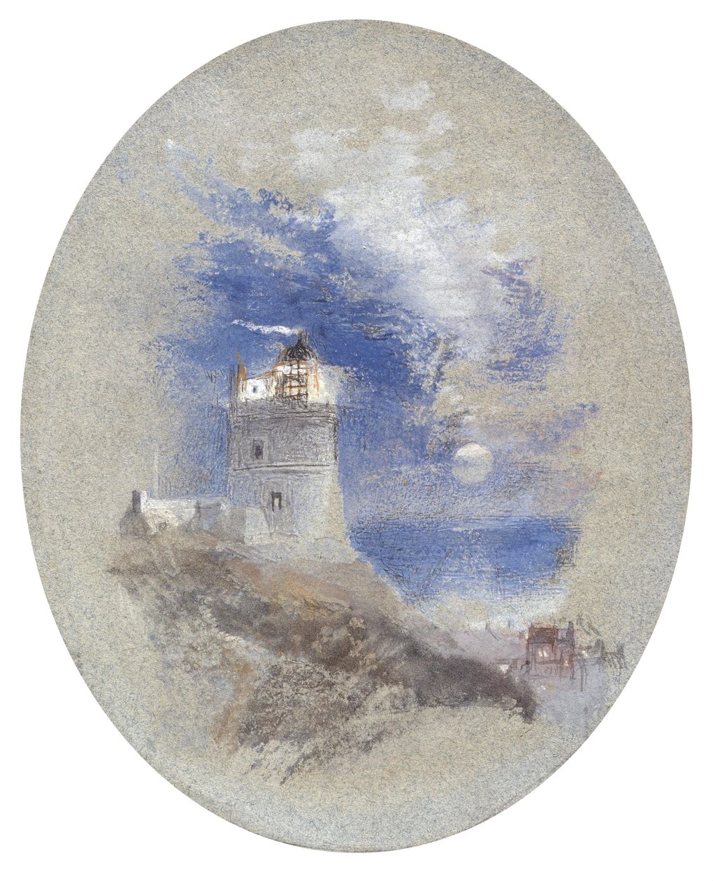 Phare de Lowestoffe - Joseph Mallord William Turner