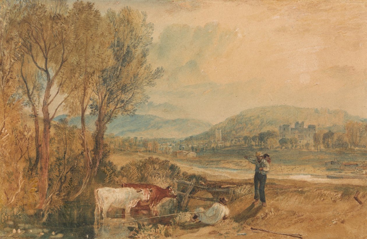 Le château de Lulworth, dans le Dorset - Joseph Mallord William Turner