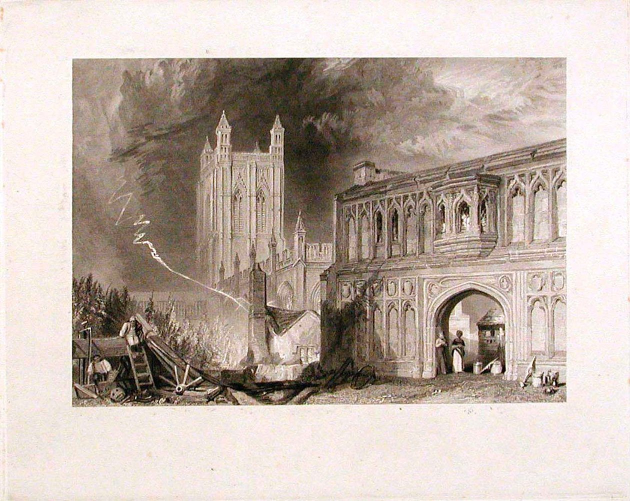 Abbaye et porte de Malvern - Joseph Mallord William Turner
