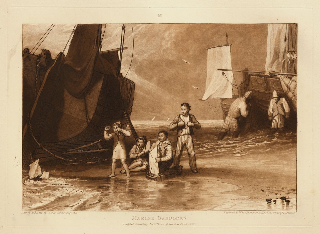 Canards de surface marins - Joseph Mallord William Turner