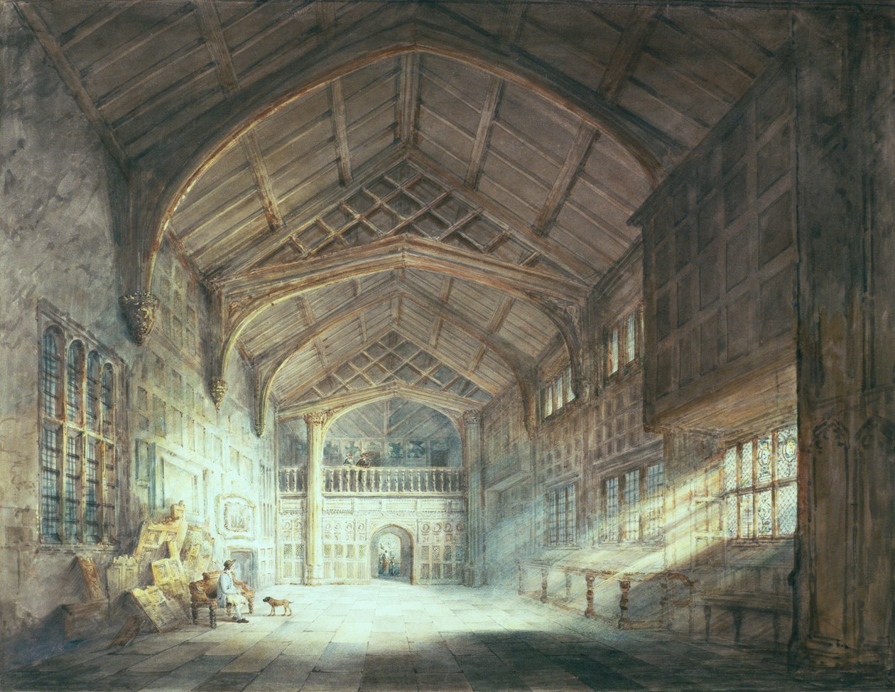 Mitton Hall, Lancashire - Joseph Mallord William Turner