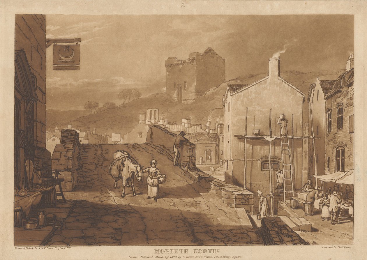 Morpeth, Northumberland - Joseph Mallord William Turner