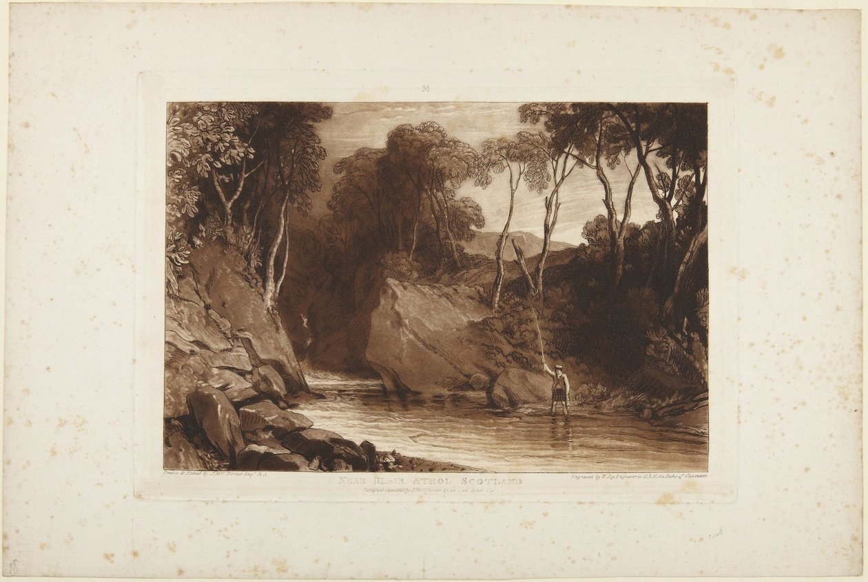 Près de Blair Athol, en Écosse - Joseph Mallord William Turner
