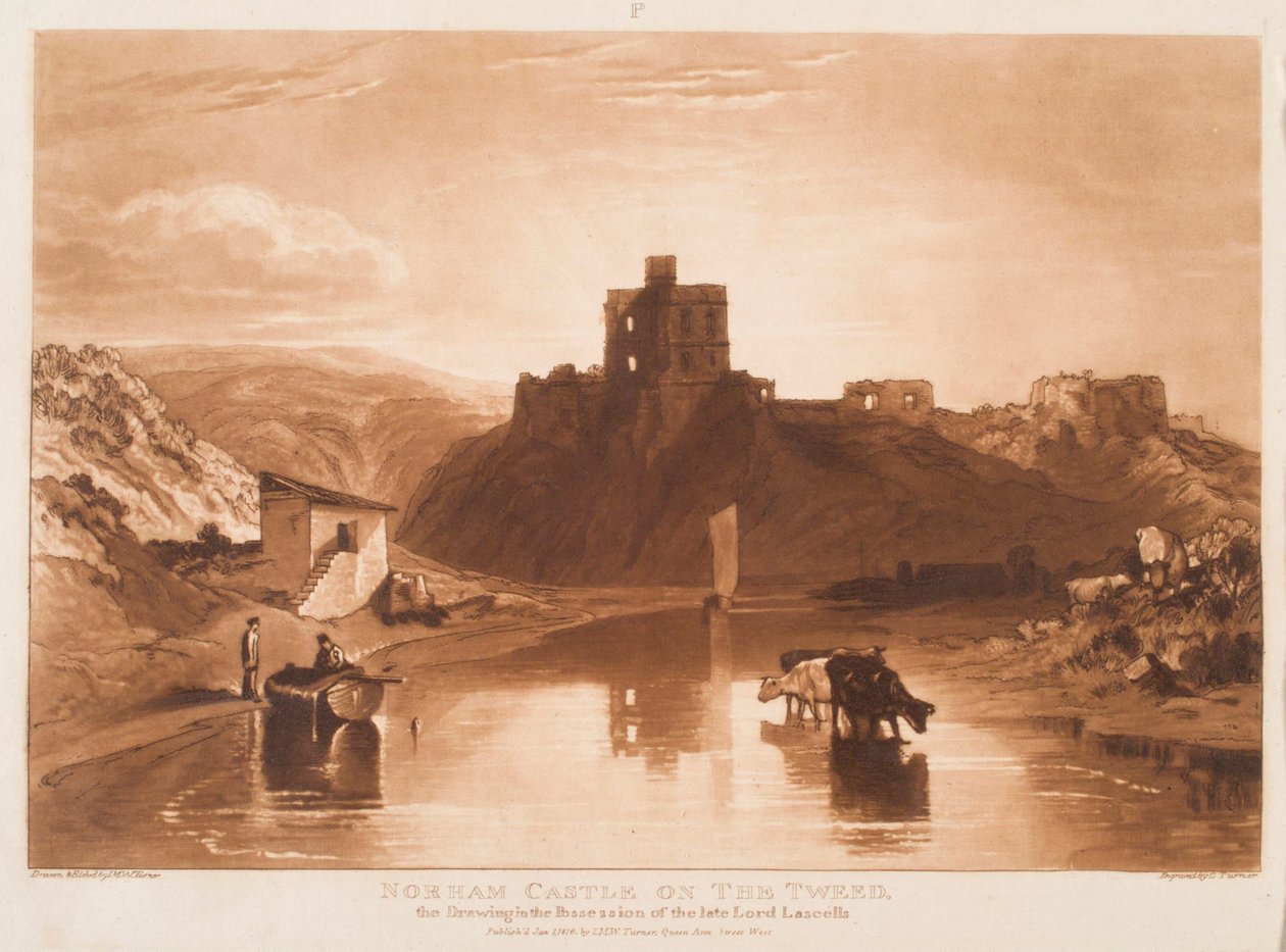 Château de Norham - Joseph Mallord William Turner
