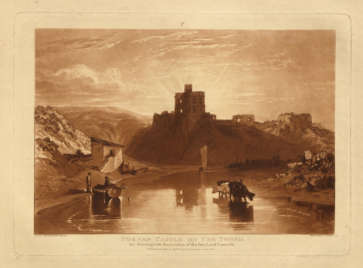 Château de Norham - Joseph Mallord William Turner