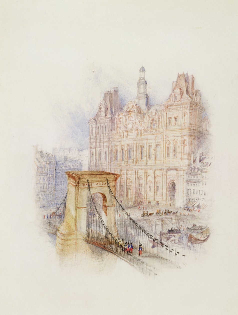 Paris : Hôtel de Ville - Joseph Mallord William Turner