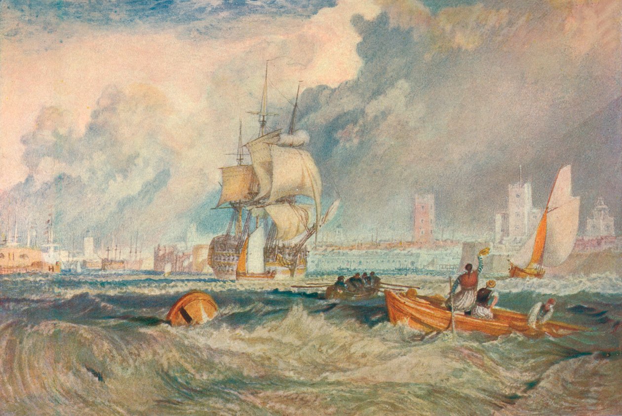 Portsmouth, vers 1824-1825, 1905 - Joseph Mallord William Turner