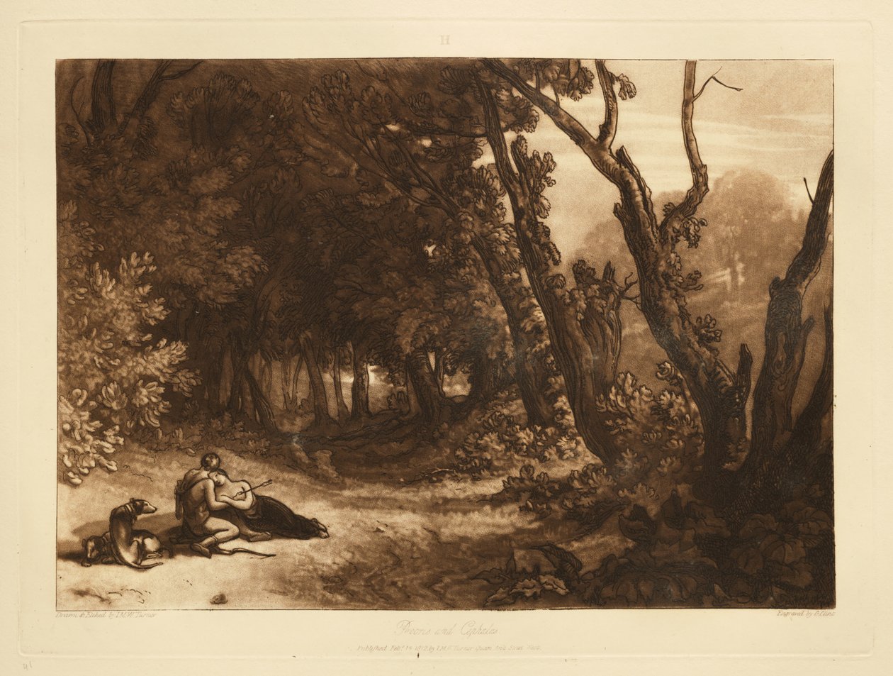 Procris et Céphale - Joseph Mallord William Turner