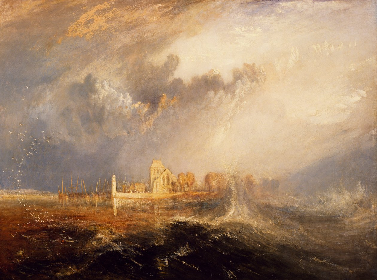 Quillebeuf, embouchure de la Seine - Joseph Mallord William Turner