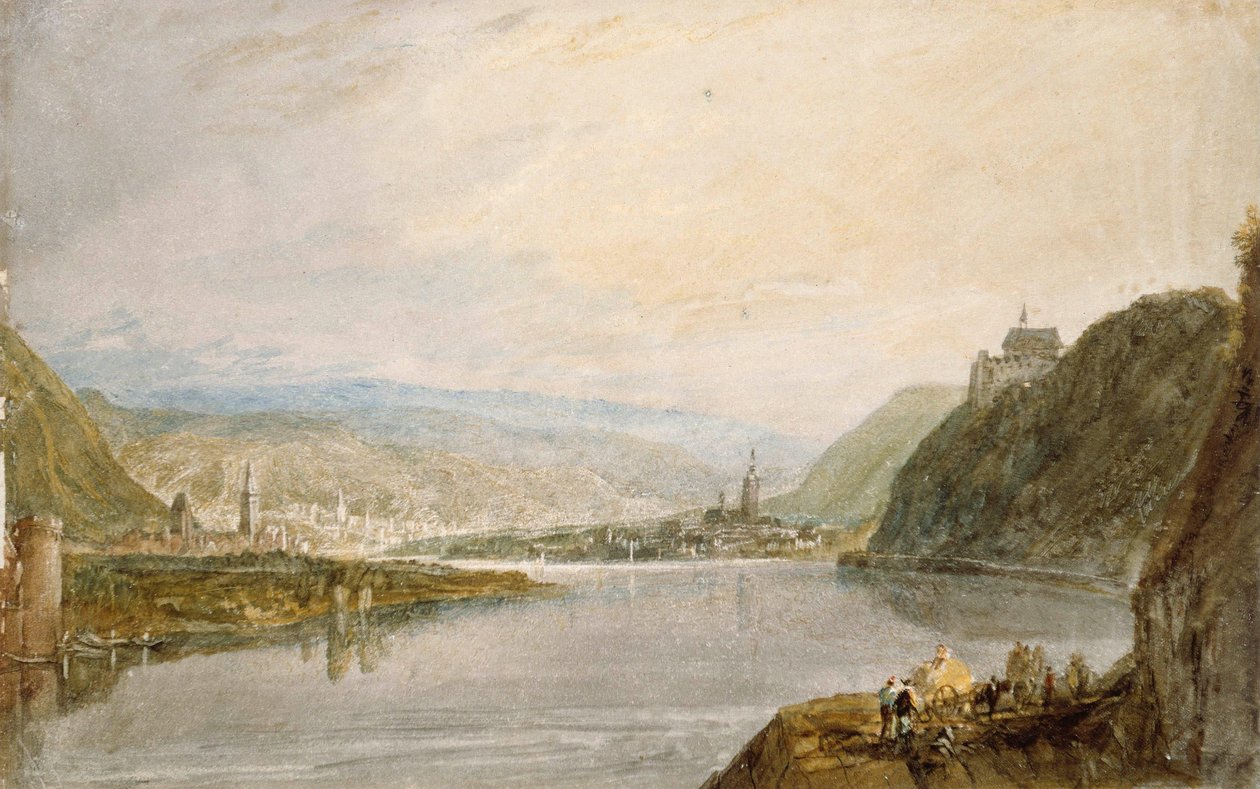 Remagen, Erpel et Linz - Joseph Mallord William Turner