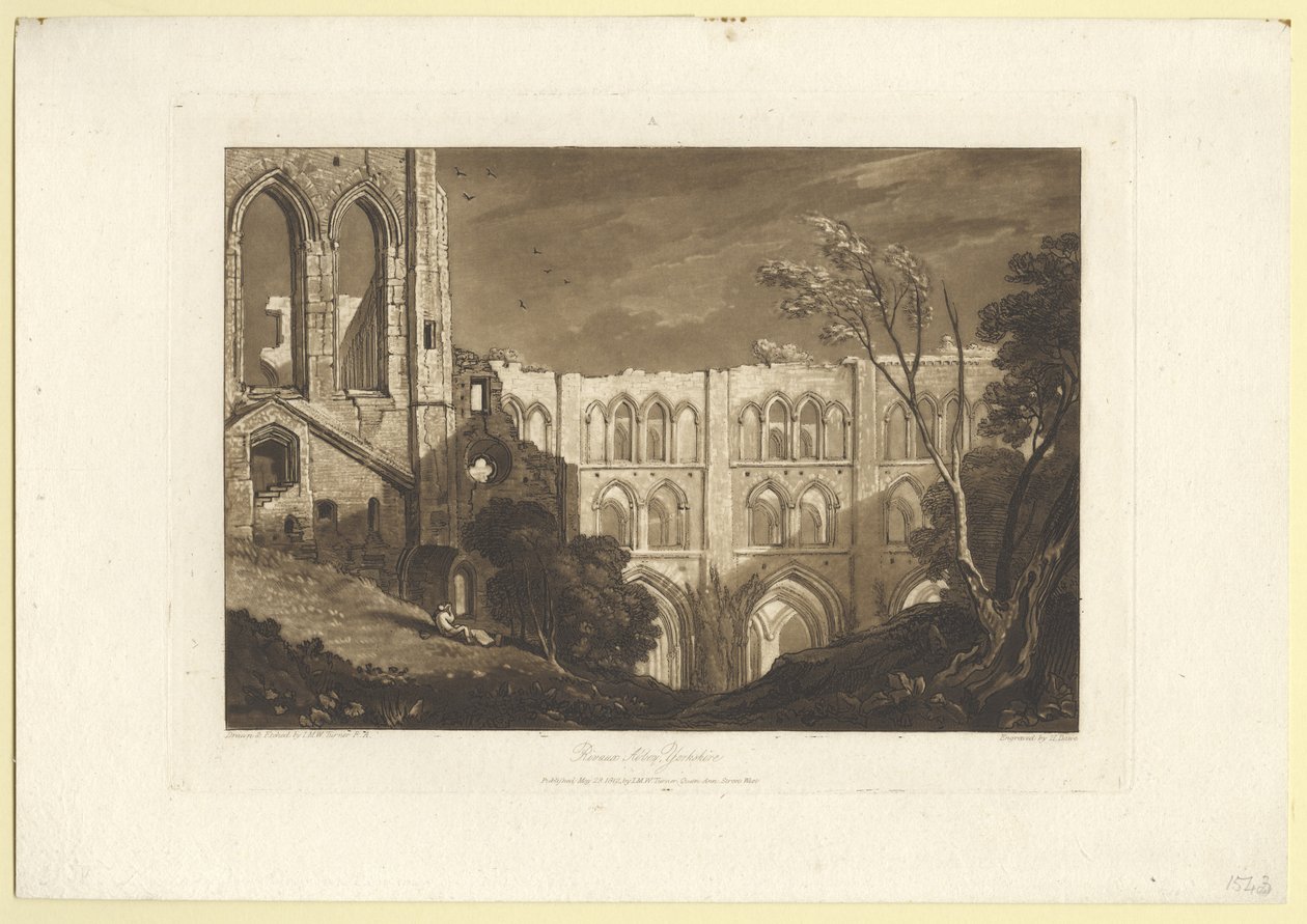 Abbaye de Rivaux - Joseph Mallord William Turner