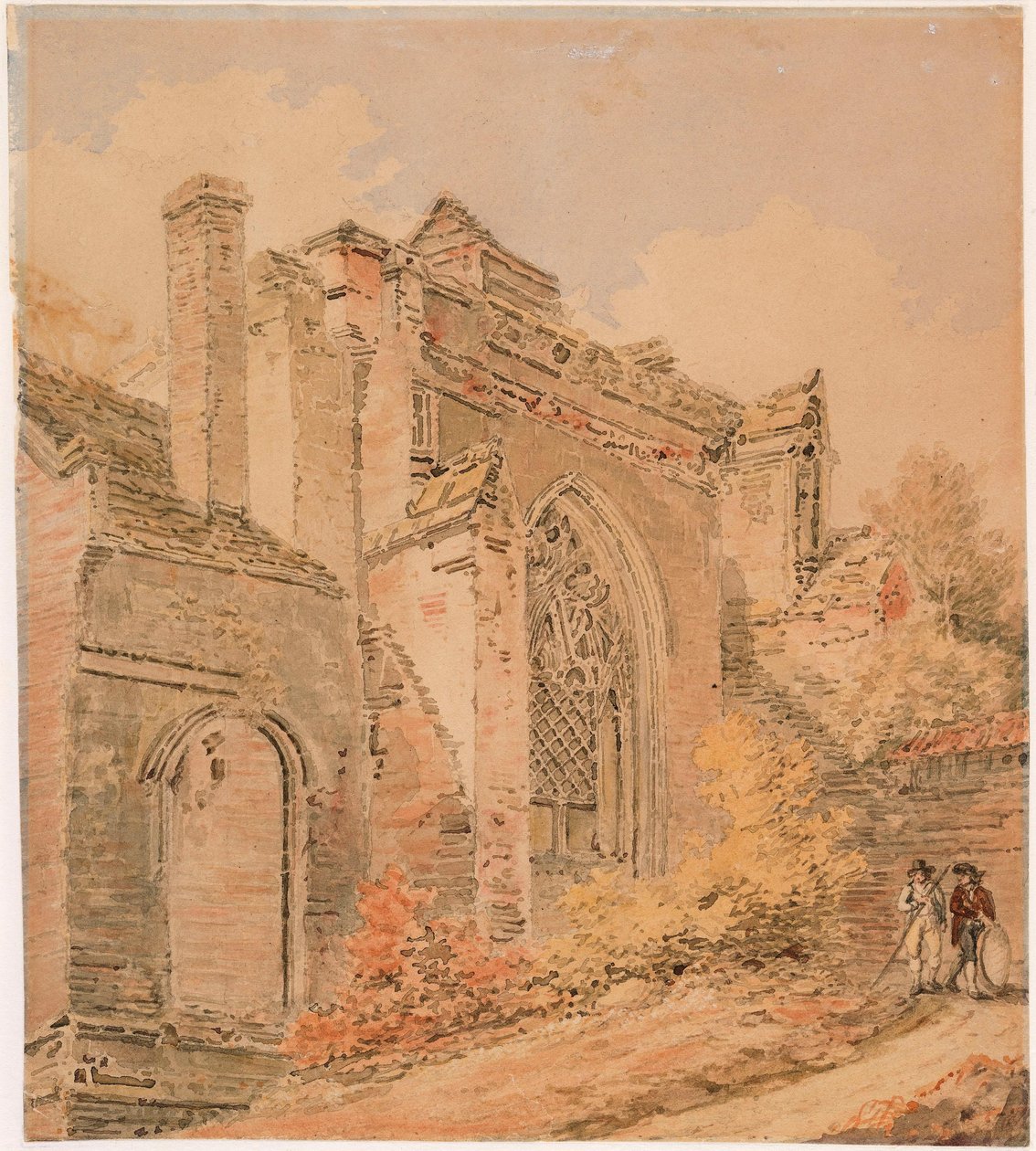 Abbaye de Saint-Albans, Hertfordshire - Joseph Mallord William Turner