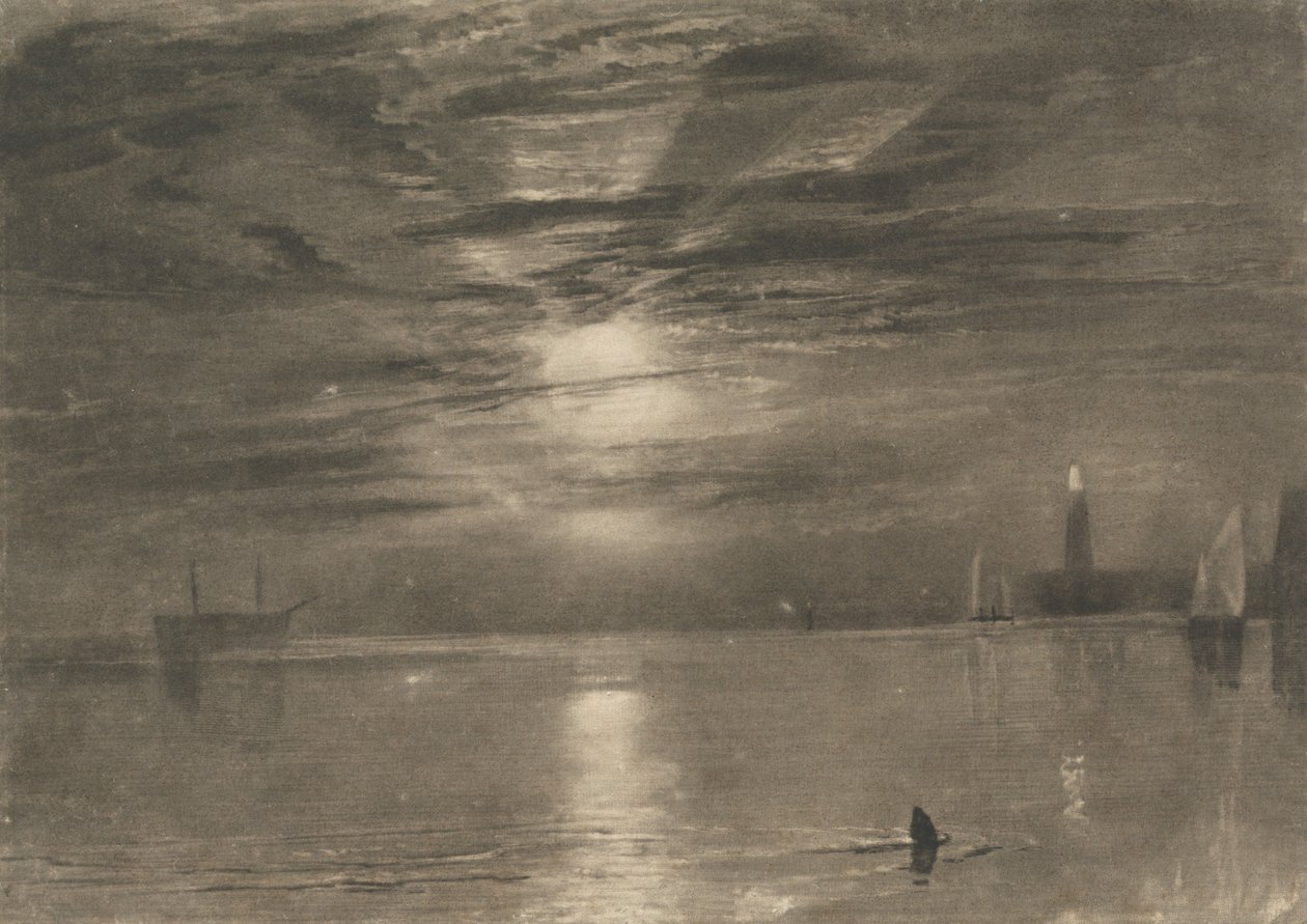 Phare de Shields - Joseph Mallord William Turner