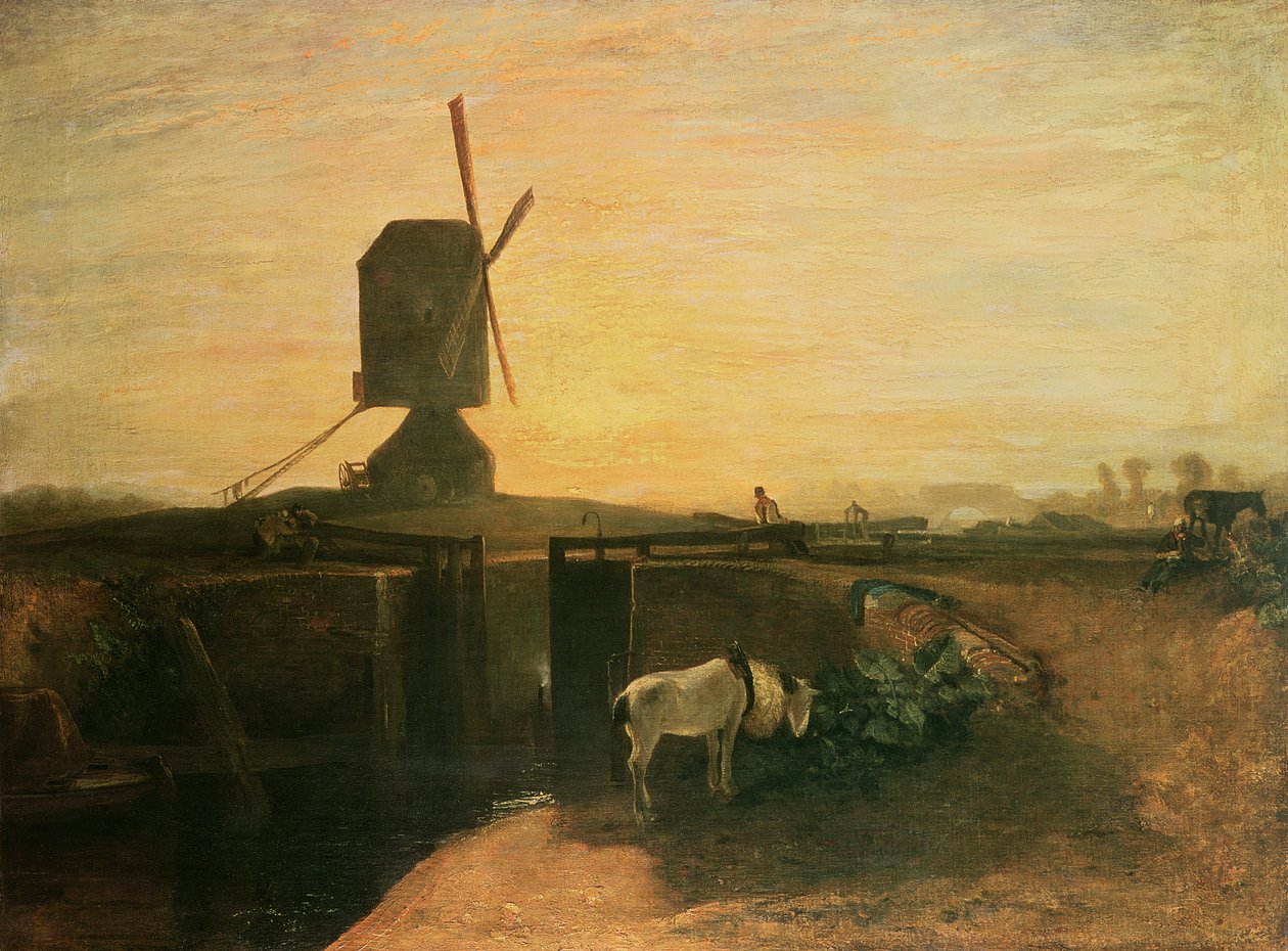 Moulin de Southall, 1810 - Joseph Mallord William Turner