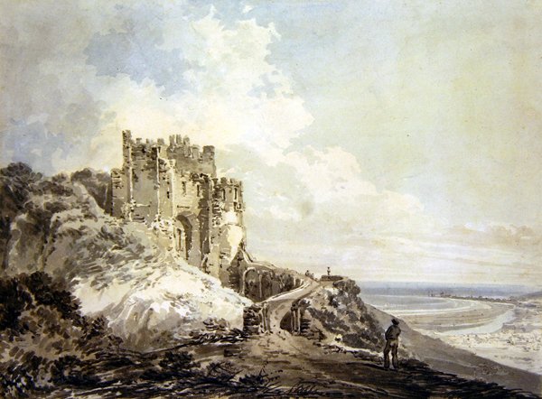 La tour du connétable, château de Douvres, vers 1793 - Joseph Mallord William Turner