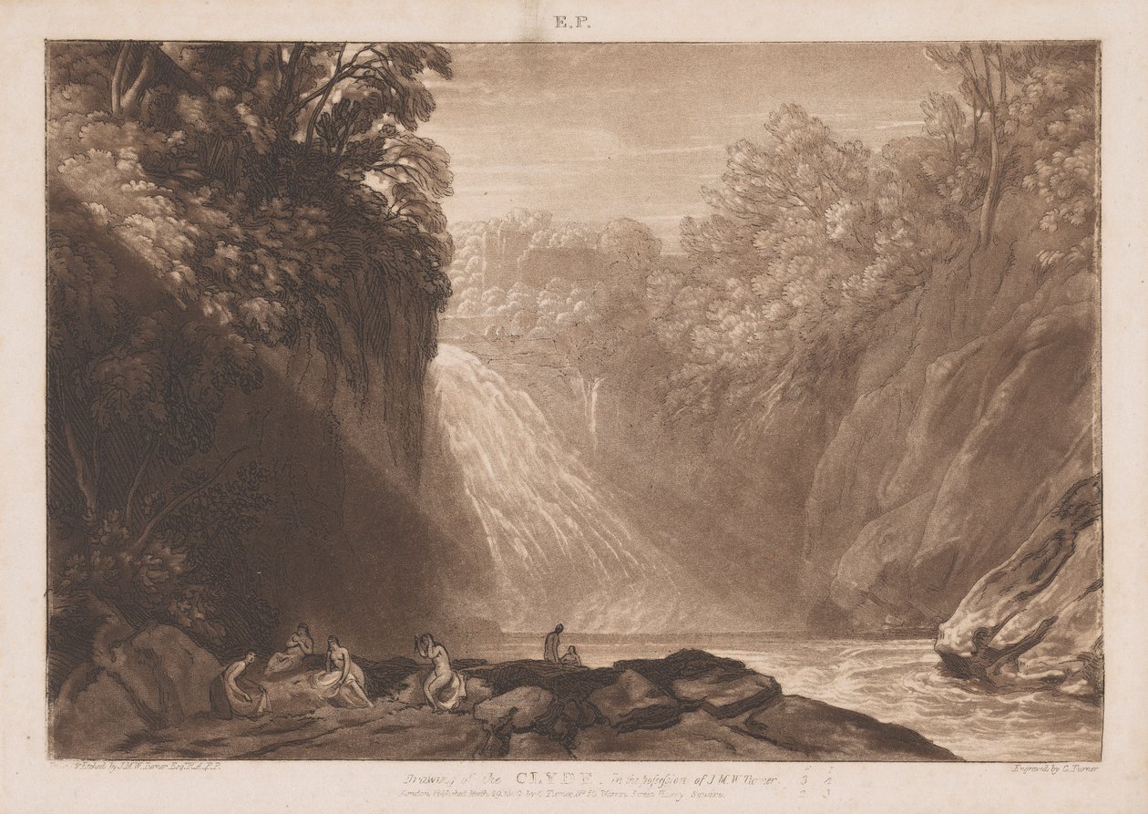 Le dessin de la Clyde - Joseph Mallord William Turner