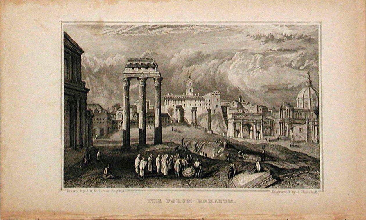 Le Forum romain - Joseph Mallord William Turner