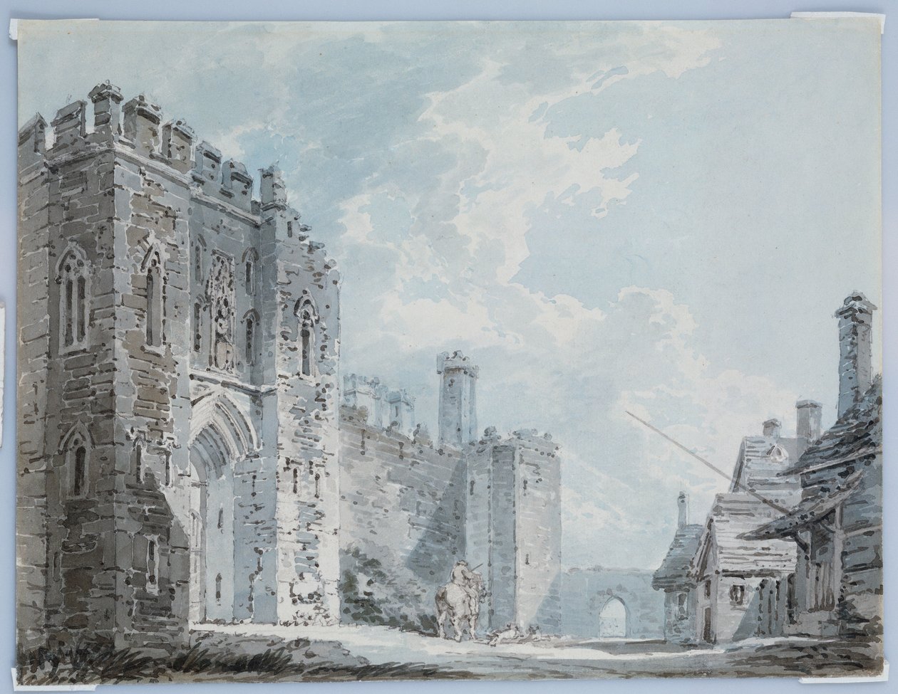 La porte, Rochester, vers 1793-94 - Joseph Mallord William Turner