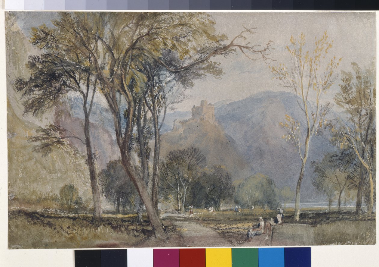 Le Marxburg - Joseph Mallord William Turner