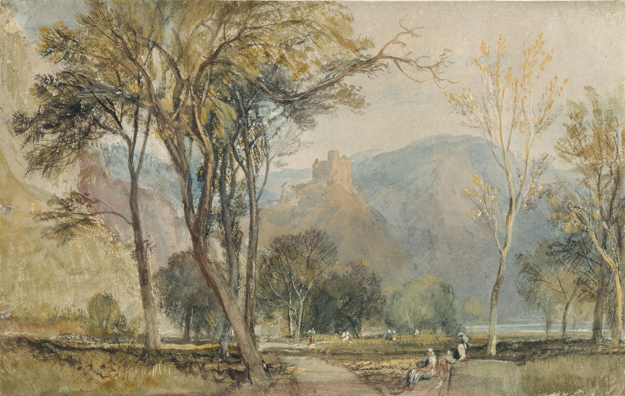 Le Marxburg - Joseph Mallord William Turner