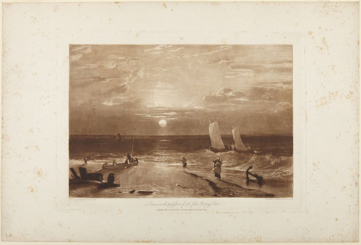 La marine de Mildmay - Joseph Mallord William Turner