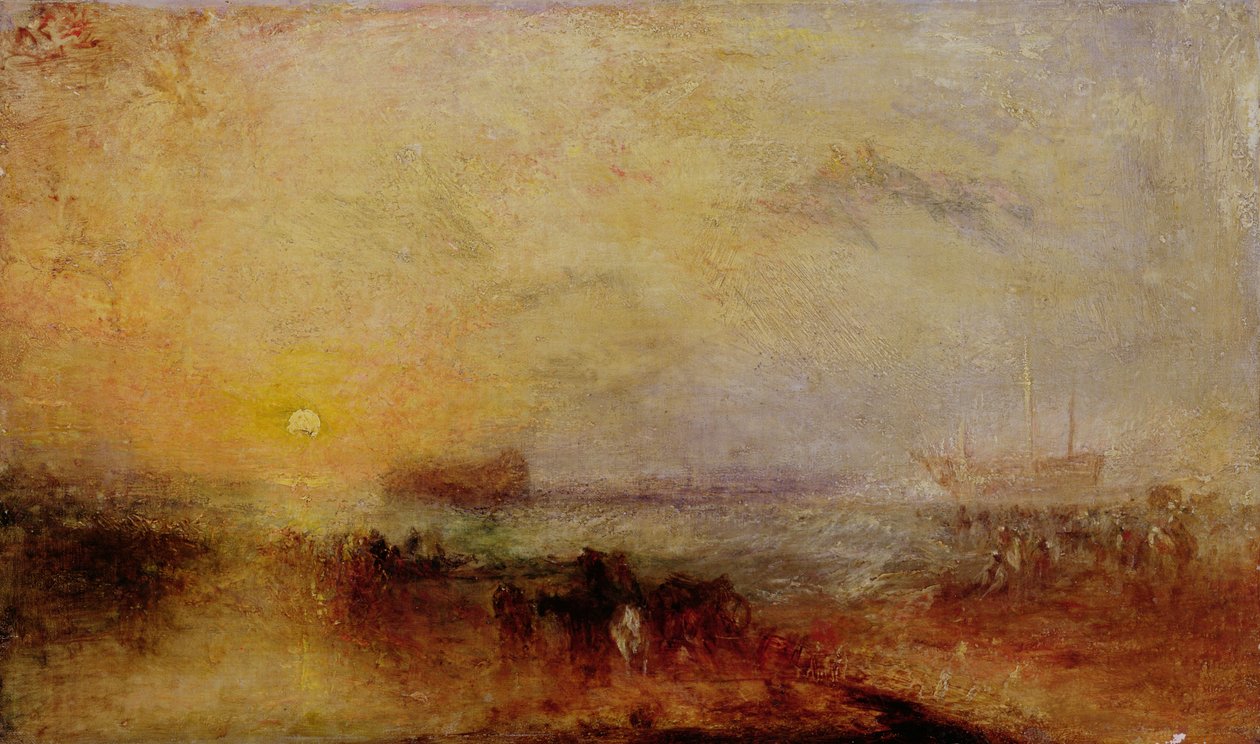 Le matin après le naufrage - Joseph Mallord William Turner