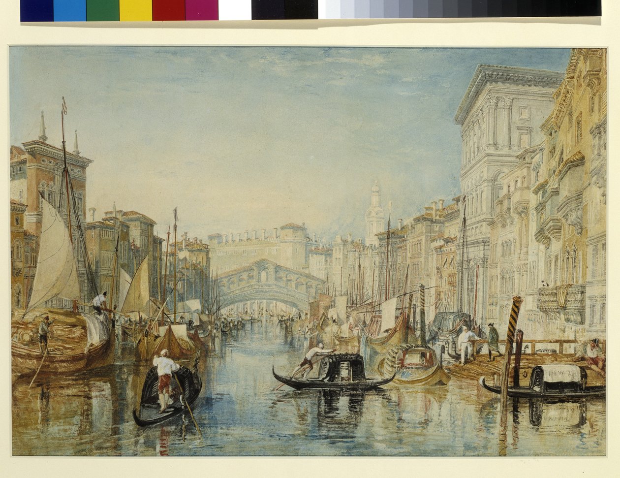 Venise, Le Rialto - Joseph Mallord William Turner