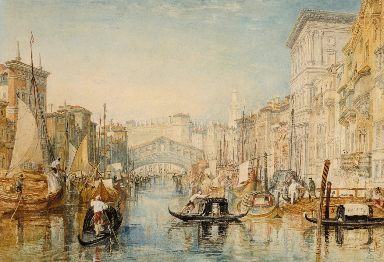 Venise : le Rialto - Joseph Mallord William Turner